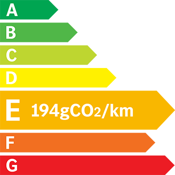 Étiquette énergie 194 g/km